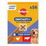 PEDIGREE DentaStix Large Dog fogápoló jutalomfalat csirkével és marhával, nagytestű felnőtt kutyáknak 56db - 8x270g