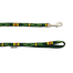 Smycz dla psa z etnicznym wzorem 10mm/120cm zielona