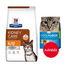 HILL'S Prescription Feline Diet k/d dla kotów 8 kg + żwirek dla kotów 6 kg GRATIS