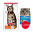 HILL'S Science Plan Feline Adult Optimal Care Chicken 15 kg + macskaalom 6 kg AJÁNDÉK