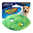NERF pískací míč fotbalový LED malý zelený/oranžový