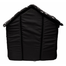 PETSBED Kennel Lair fekete mancsokkal 44 x 38 cm