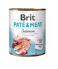 BRIT Pate&Meat salmon 800 g lazacpástétom kutyáknak