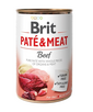BRIT Pate&Meat beef 400 g marhapástétom kutyáknak