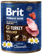 BRIT Premium by Nature 800 g pulyka és máj természetes kölyökkutyatáp