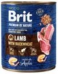 BRIT Premium by Nature 800 g bárány és hajdina természetes kutyaeledel