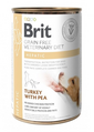 BRIT Veterinary Diet Hepatic Turkey&Pea nedves kutyaeledel 400g