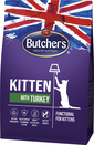 BUTCHER'S Funkcionális macskakölyök pulykával 800 g