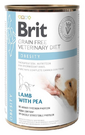 BRIT Veterinary Diet Obesity Lamb&Pea nedves kutyaeledel 400g