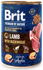 BRIT Premium by Nature Lamb and buckwheat 400 g bárány és hajdina természetes kutyaeledel