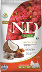 FARMINA N&D Quinoa Dog Skin&Coat Adult Mini herring, coconut 2.5 kg hering és kókusz