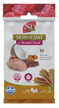 FARMINA N&D Quinoa Dental Treat Skin Coat Quail Mini 60 g (7 db) fogápoló jutalom kisméretű kutyák számára