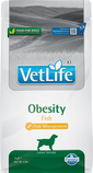 FARMINA VetLife Obesity Fish felnőtt kutyatáp 2 kg