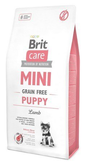 BRIT Care Mini Grain FreeMini Puppy Lamb 7 kg