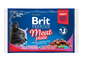Zestaw saszetek Cat Adult Meat Plate 4x100g