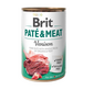 BRIT Pate&Meat venison 400 g pástétom szarvashússal kutyáknak
