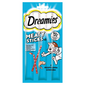 DREAMIES Meaty Sticks Finom lazacos rudacskák felnőtt macskáknak 30 g