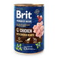BRIT Premium by Nature Chicken and hearts 400 g csirke és szív természetes kutyaeledel