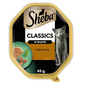 SHEBA Classics 85 g nedves teljes értékű eledel felnőtt macskáknak szarvashússal terrine-ben