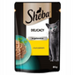 SHEBA Delicacy tasak 85 g nedves teljes értékű eledel felnőtt macskáknak csirkedarabok zselében