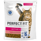 PERFECT FIT (Active 1+) 750g marhahúsban gazdag teljes értékű szárazeledel felnőtt macskák számára
