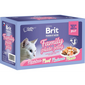 BRIT Premium by Nature Family Plate Delicate Fillets in Jelly 12x85 g zselés tasakok macskáknak