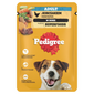 PEDIGREE Adult tasak 100g teljes értékű nedves eledel felnőtt kutyáknak, csirkével és zöldségekkel, mártásban