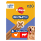 DentaStix (duże rasy) przysmak dentystyczny dla psów 28 szt. - 4x270g