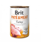 BRIT Pate&Meat turkey 400 g pulykapástétom kutyáknak