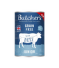 BUTCHER'S Original Junior kutyatáp, marhahús zselés darabok, 400g